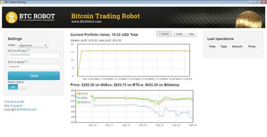 btc robot settings manager